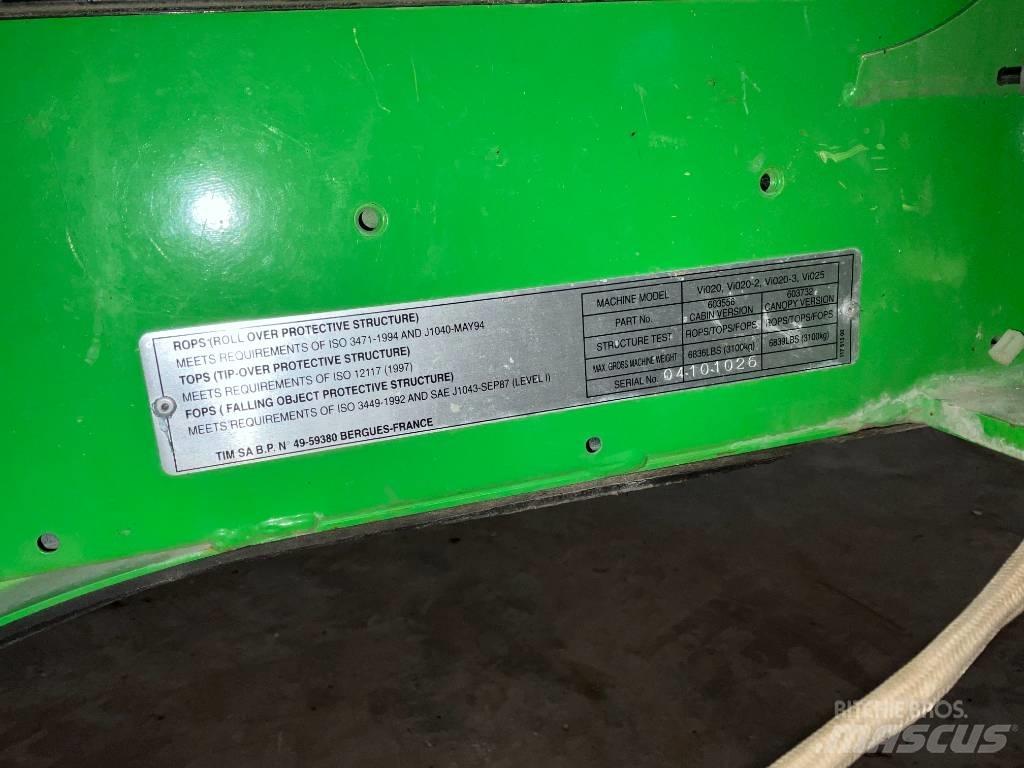 Yanmar Vio 20 / vio 25 Kabinos ir interjeras