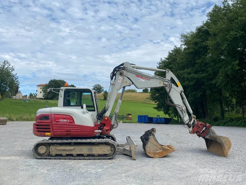 Takeuchi TB290 Vidutinės galios ekskavatoriai 7-12 t