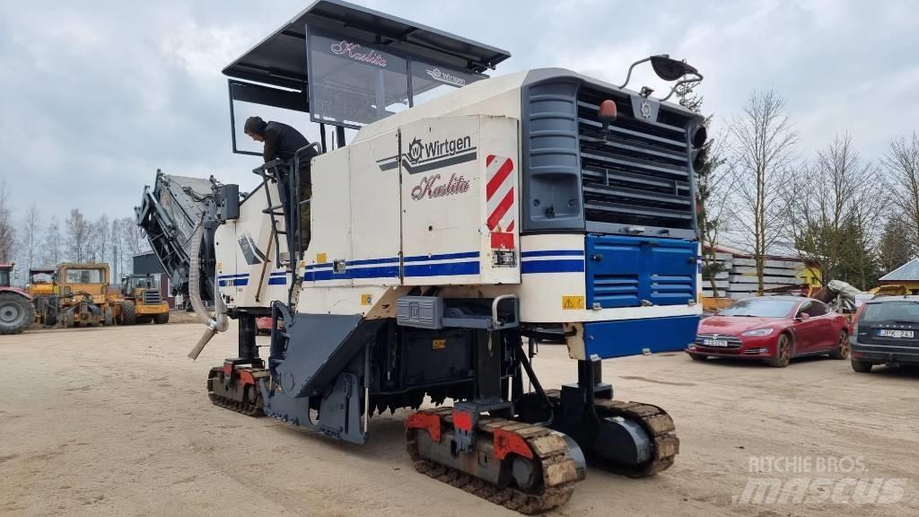 Wirtgen W210 Asfalto šalto frezavimo technika