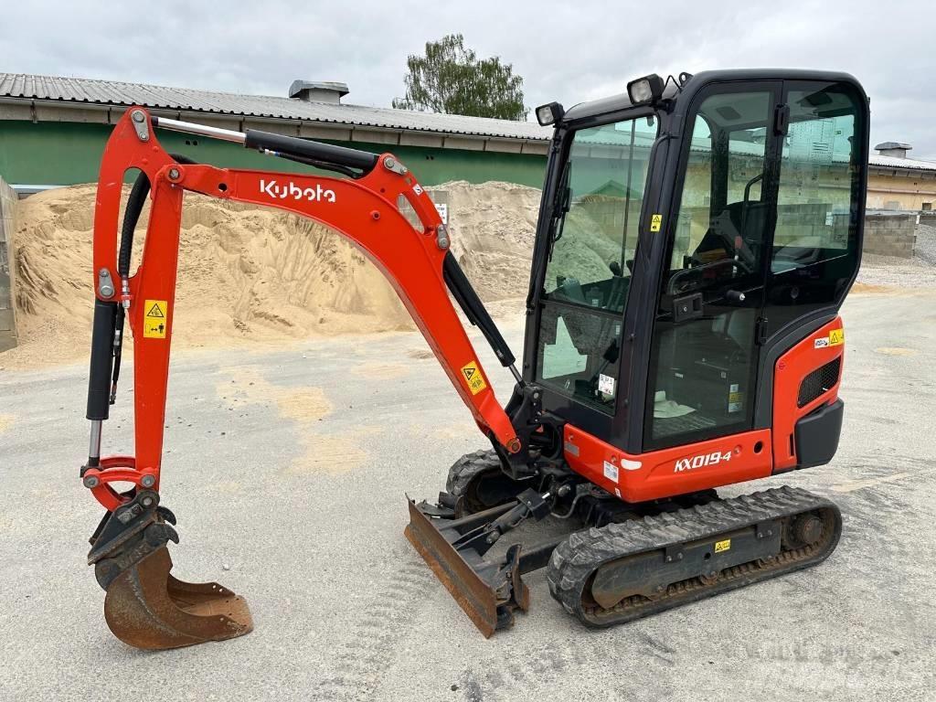 Kubota KX 019-4 Mini ekskavatoriai < 7 t