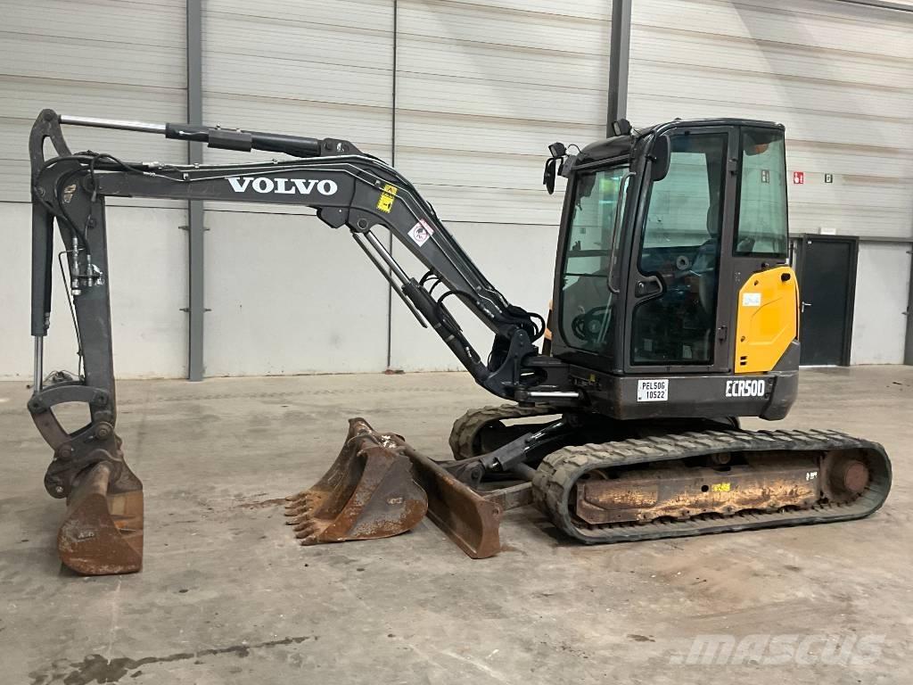 Volvo ECR 50 D Mini ekskavatoriai < 7 t