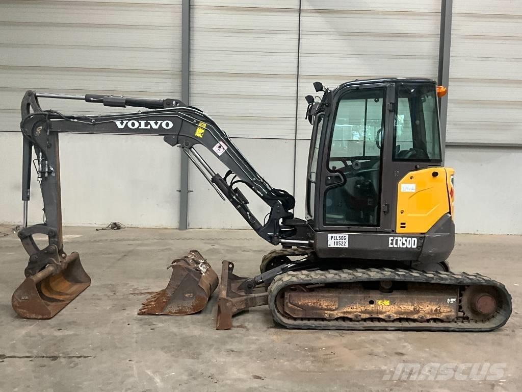 Volvo ECR 50 D Mini ekskavatoriai < 7 t