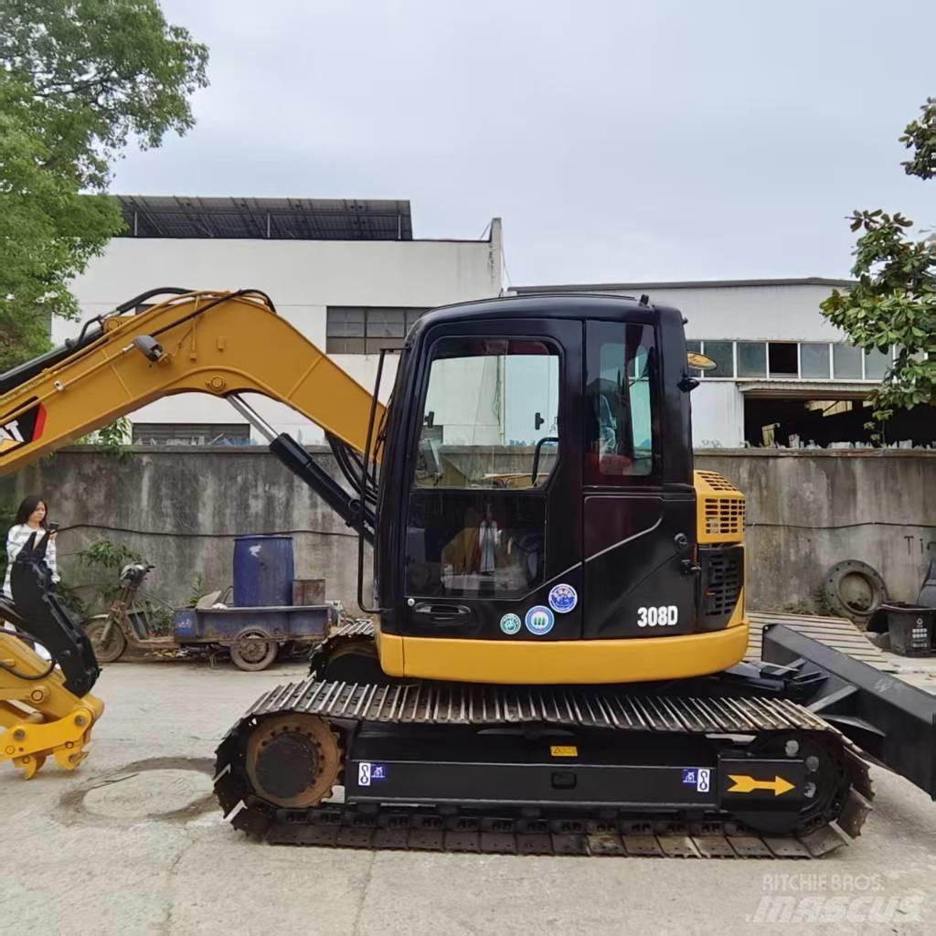 CAT 308 D Vidutinės galios ekskavatoriai 7-12 t