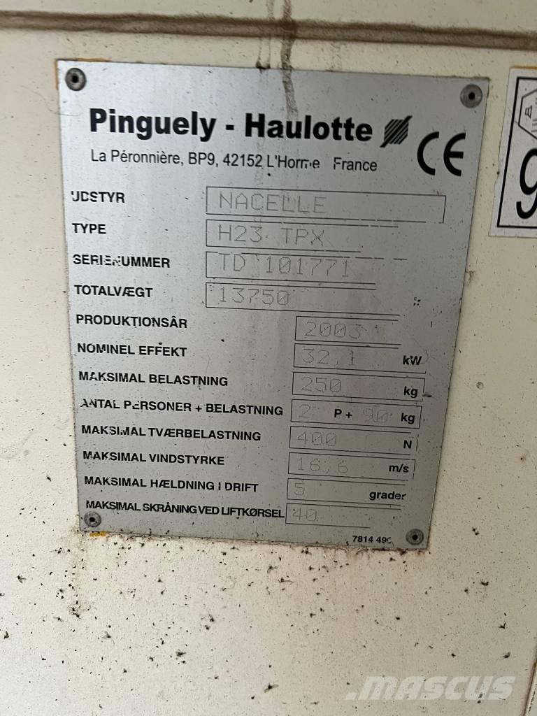 Haulotte H23 Statybiniai keltuvai