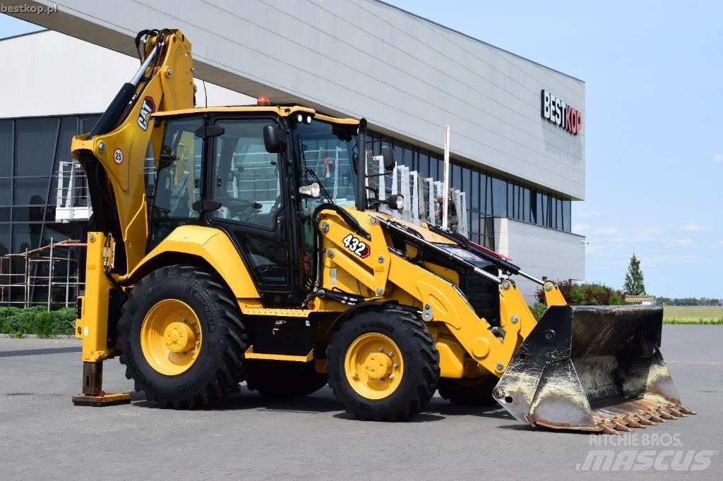 CAT 432 Ekskavatoriniai krautuvai