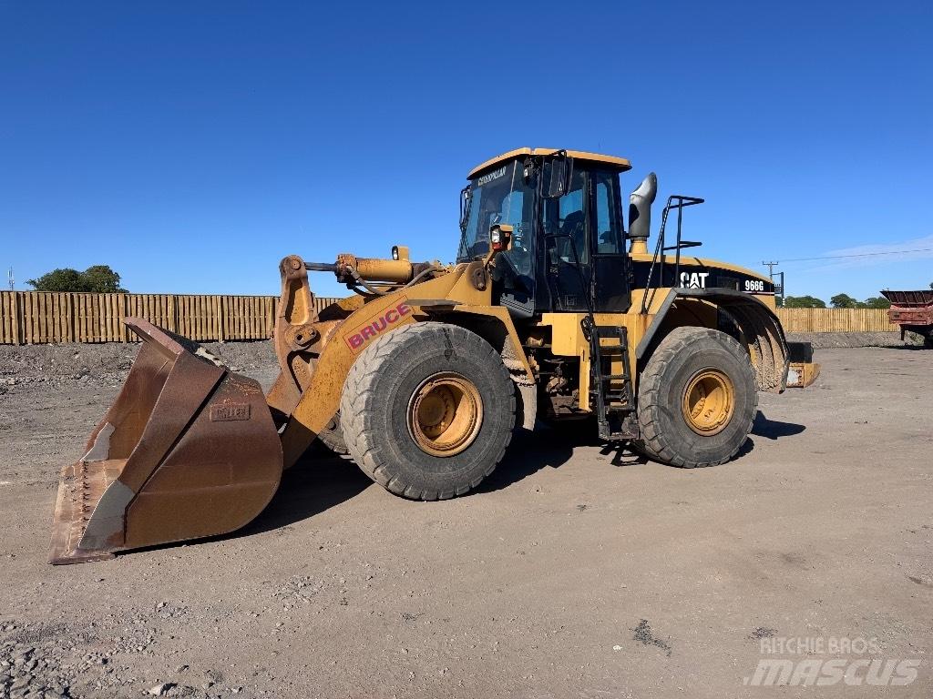 CAT 966 G Naudoti ratiniai krautuvai