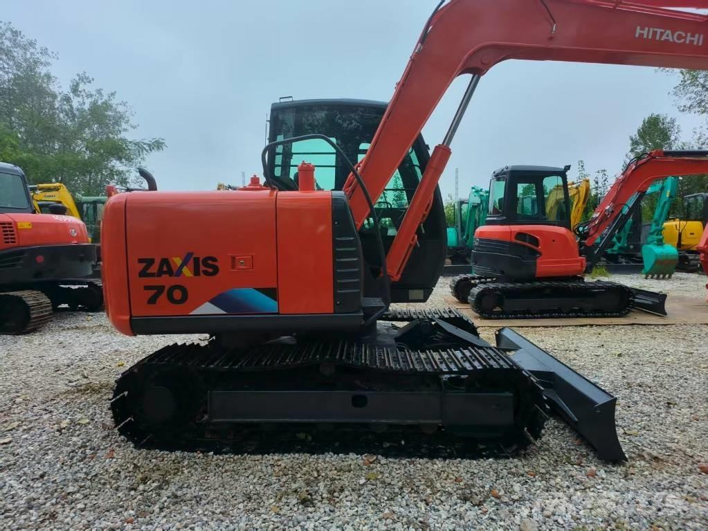 Hitachi ZX 70 Mini ekskavatoriai < 7 t