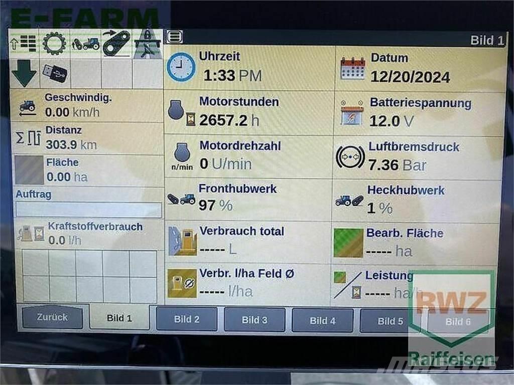 Steyr 6145 profi Traktoriai