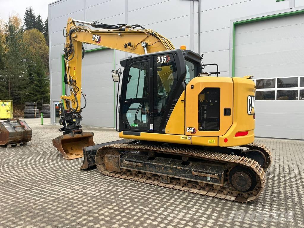 CAT 315 Vikšriniai ekskavatoriai