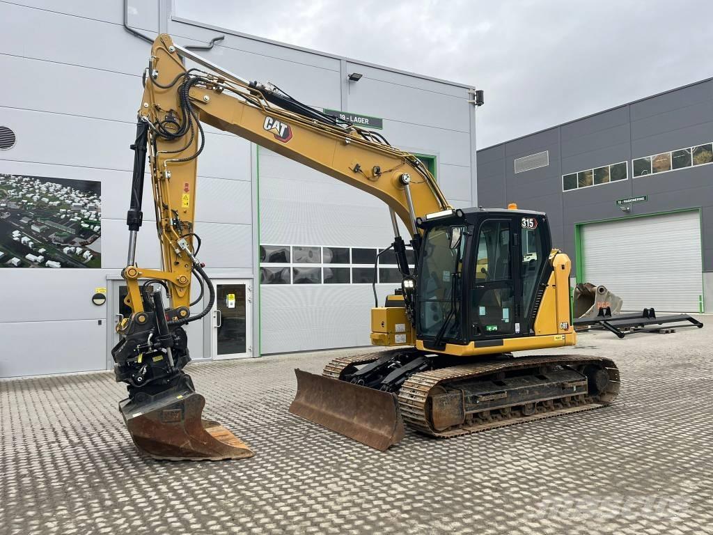 CAT 315 Vikšriniai ekskavatoriai