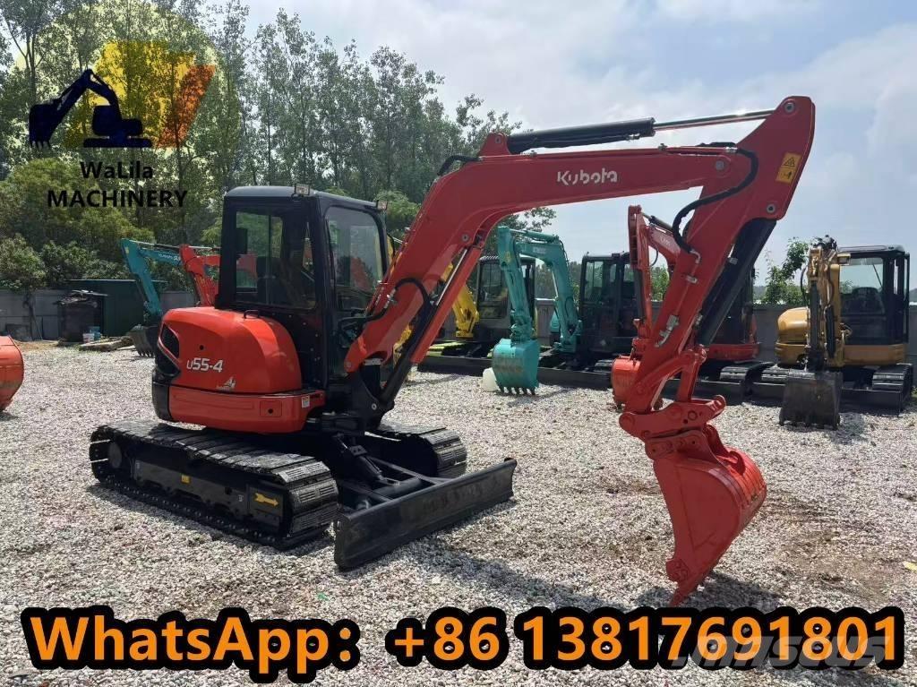Kubota U 55 Vikšriniai ekskavatoriai