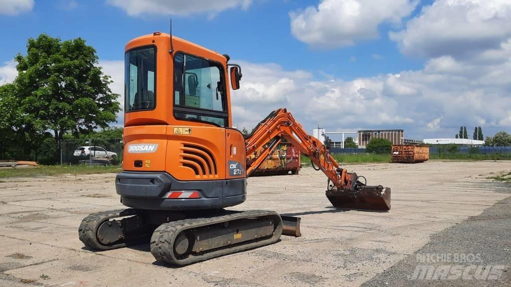 Doosan DX 27 Z Mini ekskavatoriai < 7 t