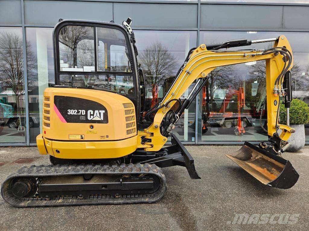 CAT 302.7 D CR Mini ekskavatoriai < 7 t