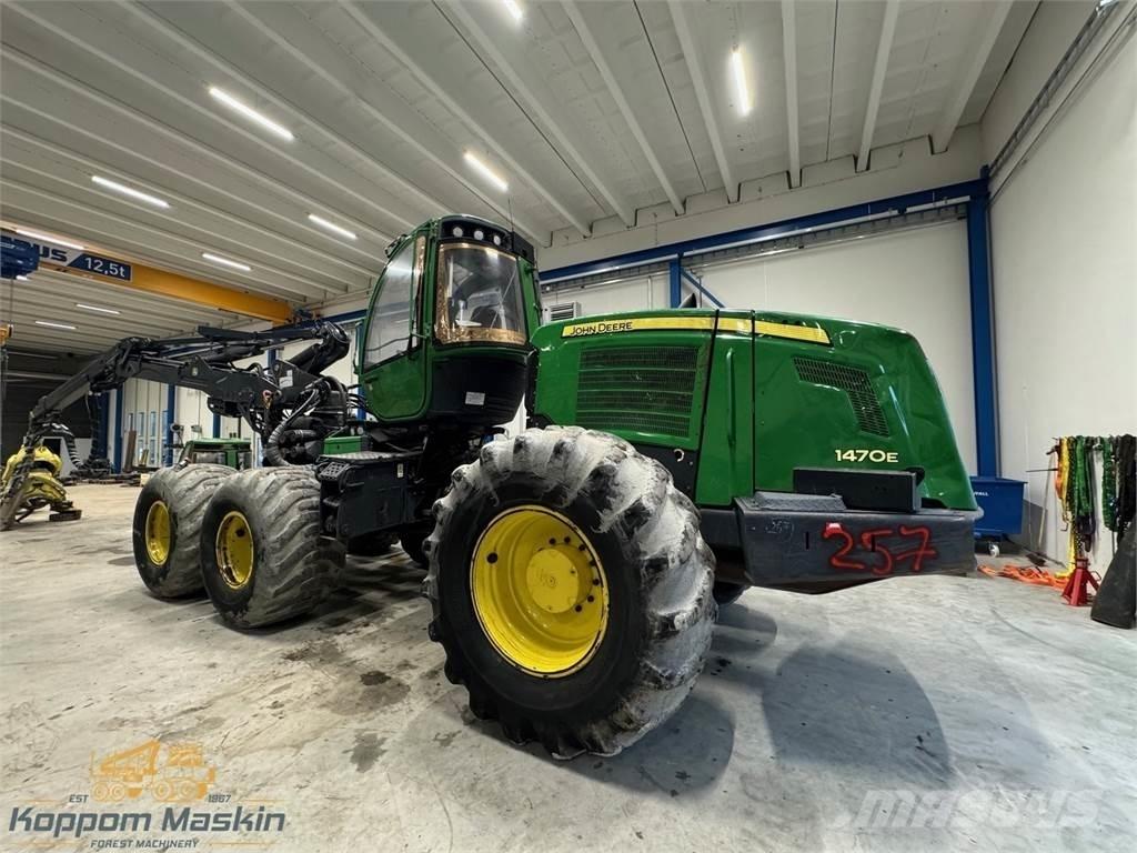 John Deere 1470E Miško technika (Harvesteriai)
