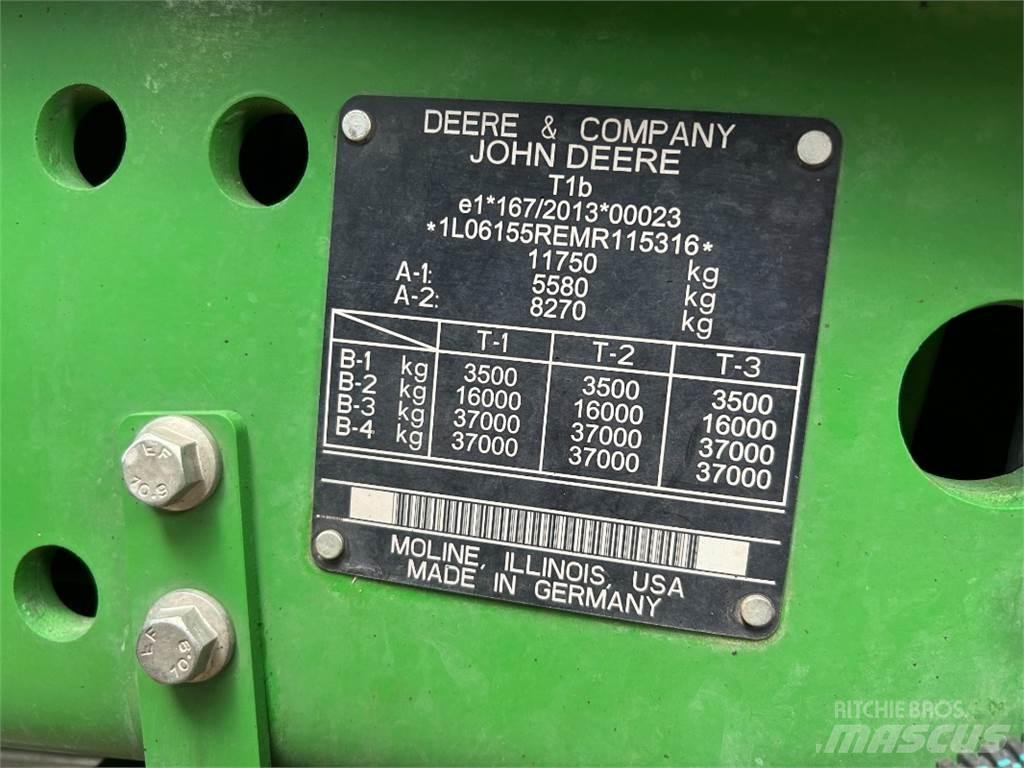 John Deere 6155R Traktoriai