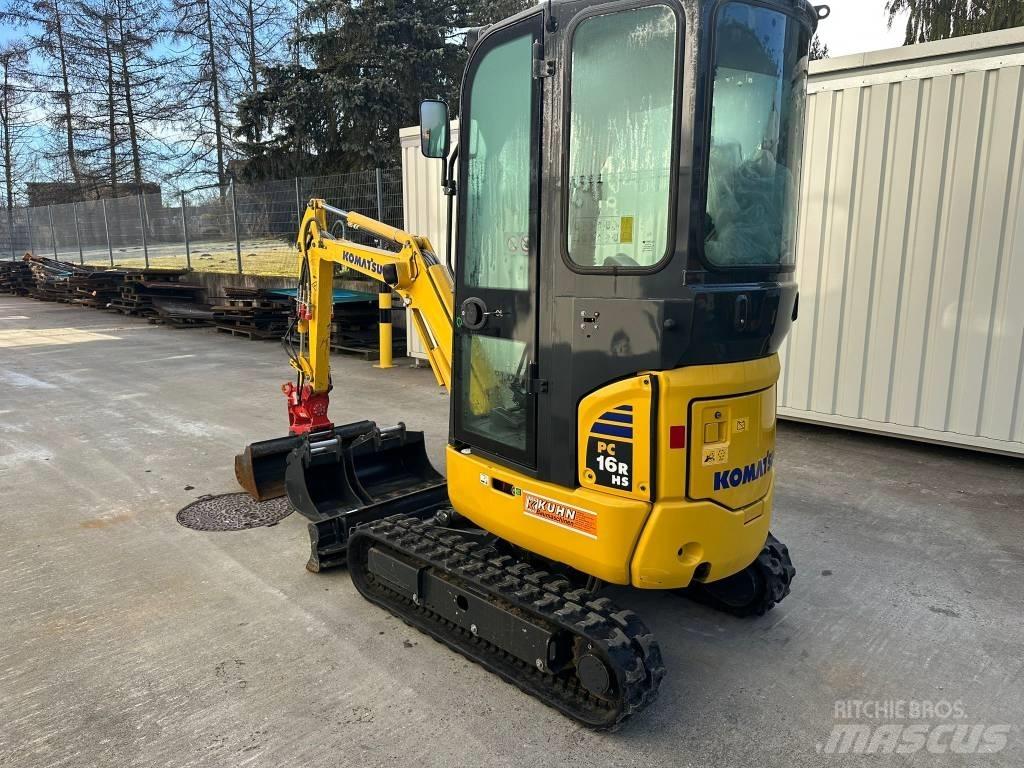 Komatsu PC 16 R-3HS Mini ekskavatoriai < 7 t