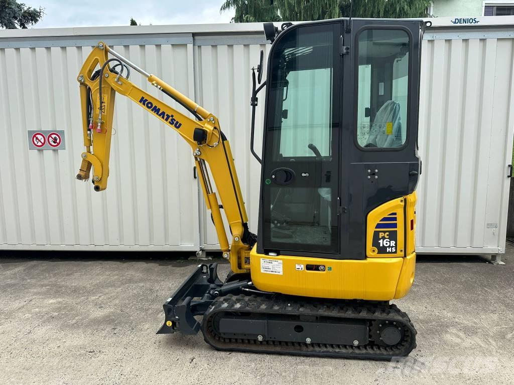 Komatsu PC 16 R-3HS Mini ekskavatoriai < 7 t