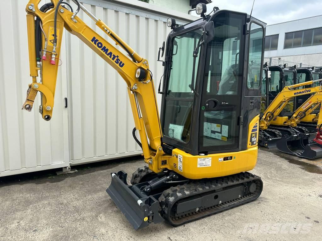 Komatsu PC 16 R-3HS Mini ekskavatoriai < 7 t