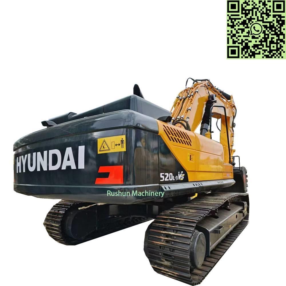 Hyundai R520 Vikšriniai ekskavatoriai