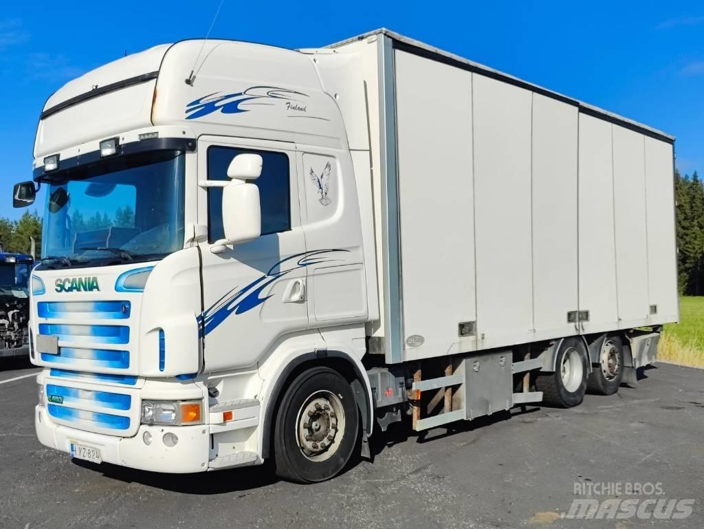 Scania R 480 Sunkvežimiai su dengtu kėbulu