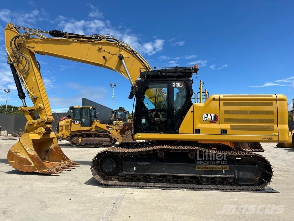 CAT 340 Vikšriniai ekskavatoriai