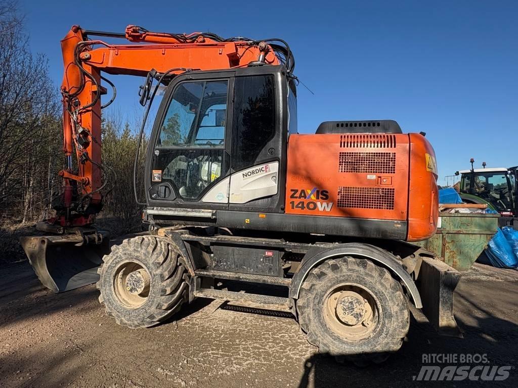 Hitachi ZX 140 W-5B Ratiniai ekskavatoriai