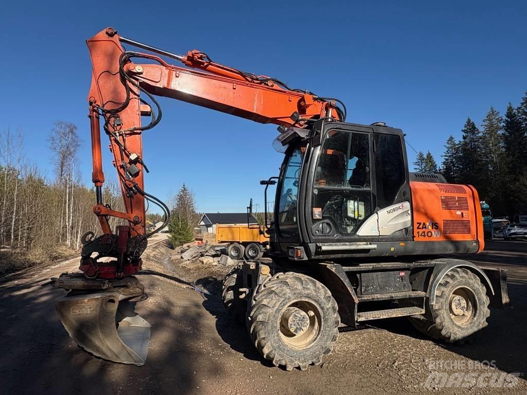 Hitachi ZX 140 W-5B Ratiniai ekskavatoriai