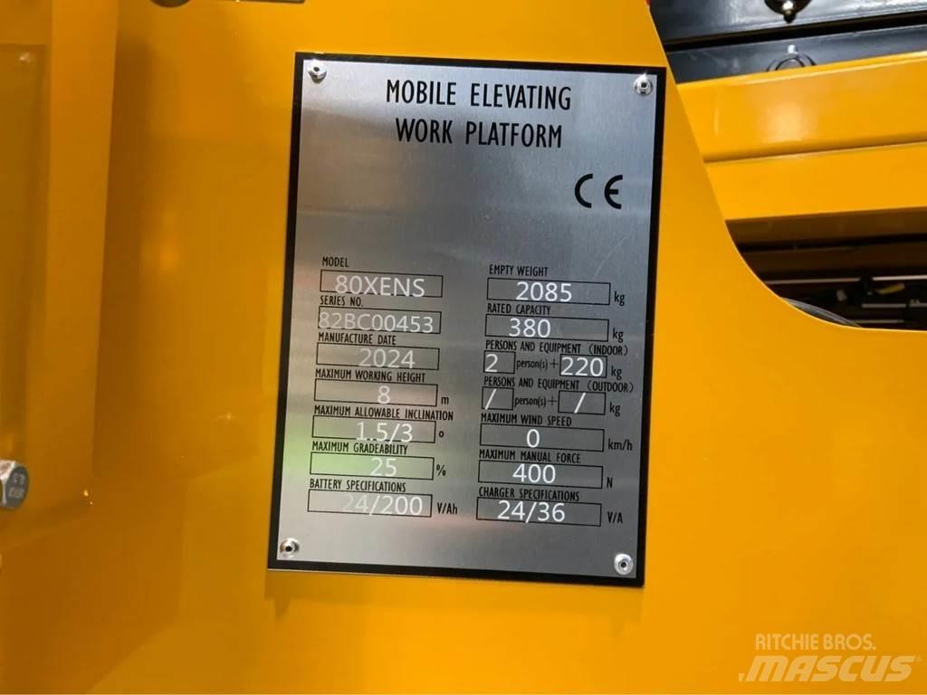 John Deere 80XENS Žirkliniai keltuvai