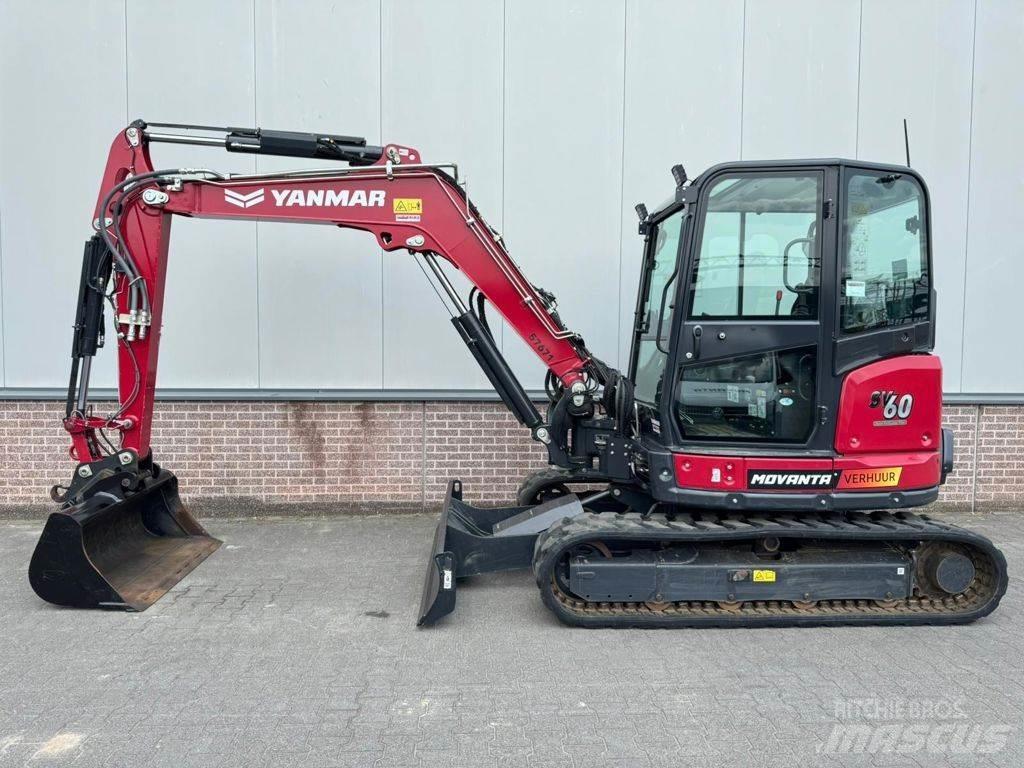 Yanmar SV60-B Vikšriniai ekskavatoriai