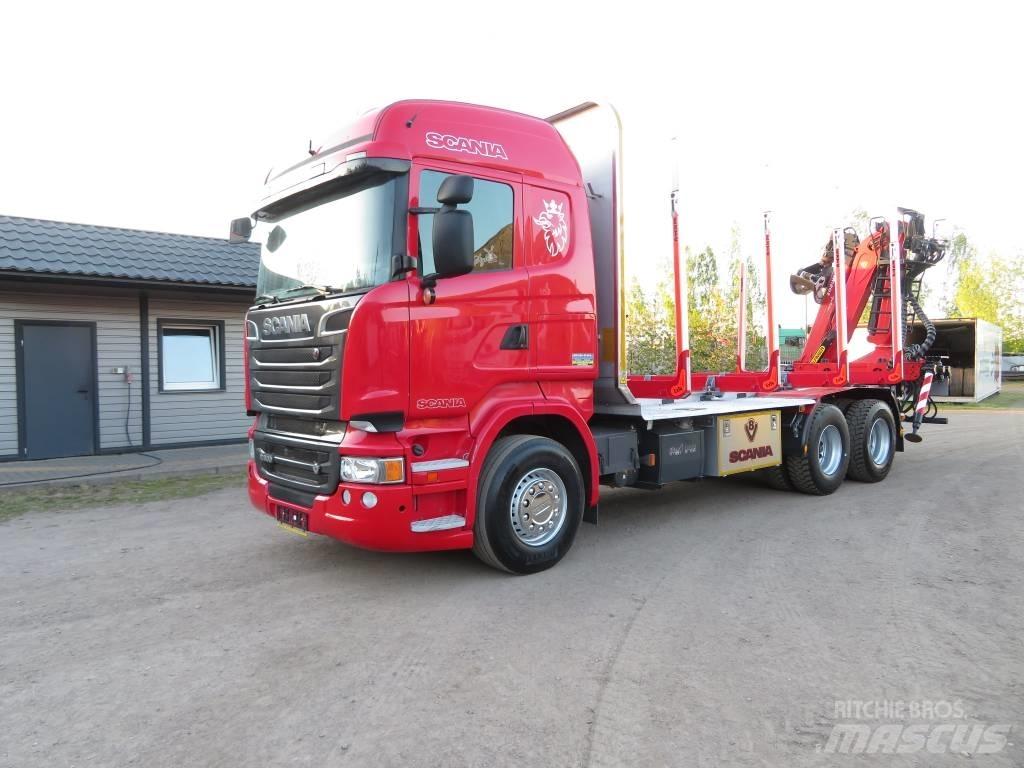 Scania R 500 Miškovežių vilkikai