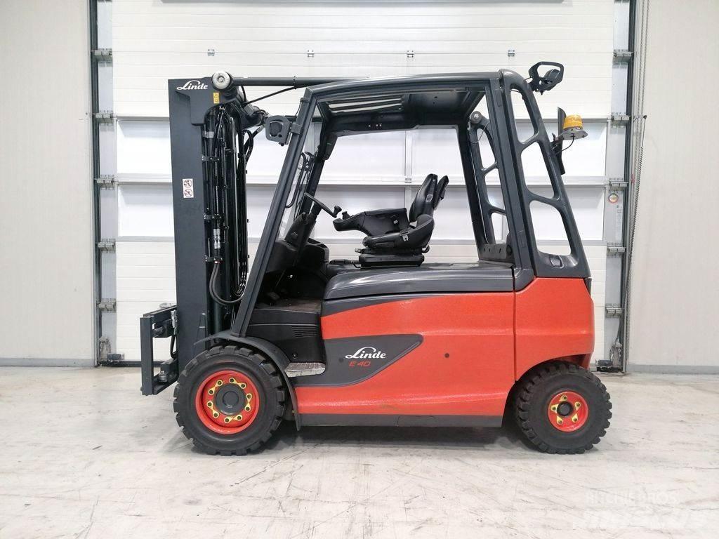 Linde E40HL-01/600 Elektriniai šakiniai krautuvai