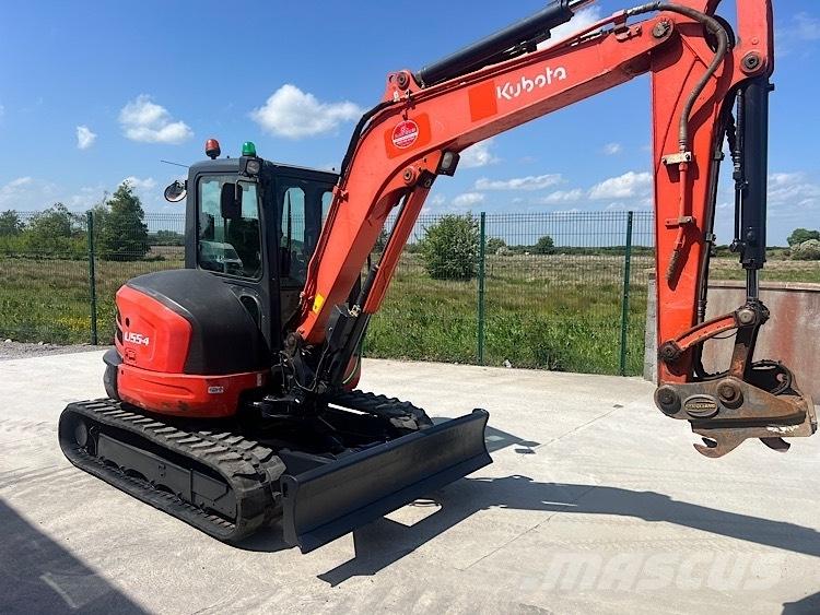 Kubota U55-4 Mini ekskavatoriai < 7 t