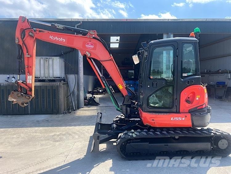 Kubota U55-4 Mini ekskavatoriai < 7 t