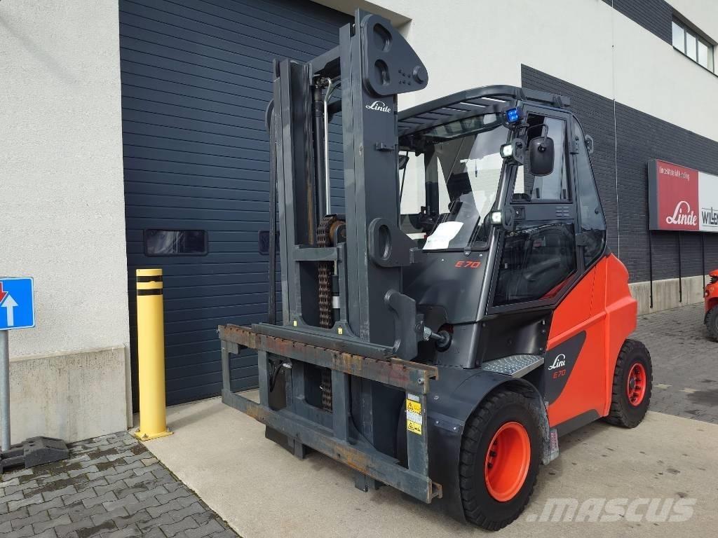 Linde E 70/1279 Elektriniai šakiniai krautuvai