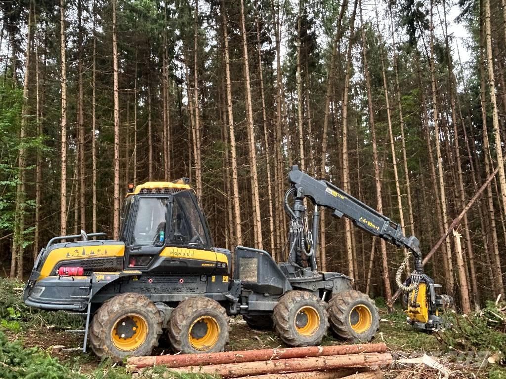 Ponsse Ergo 8W Miško technika (Harvesteriai)