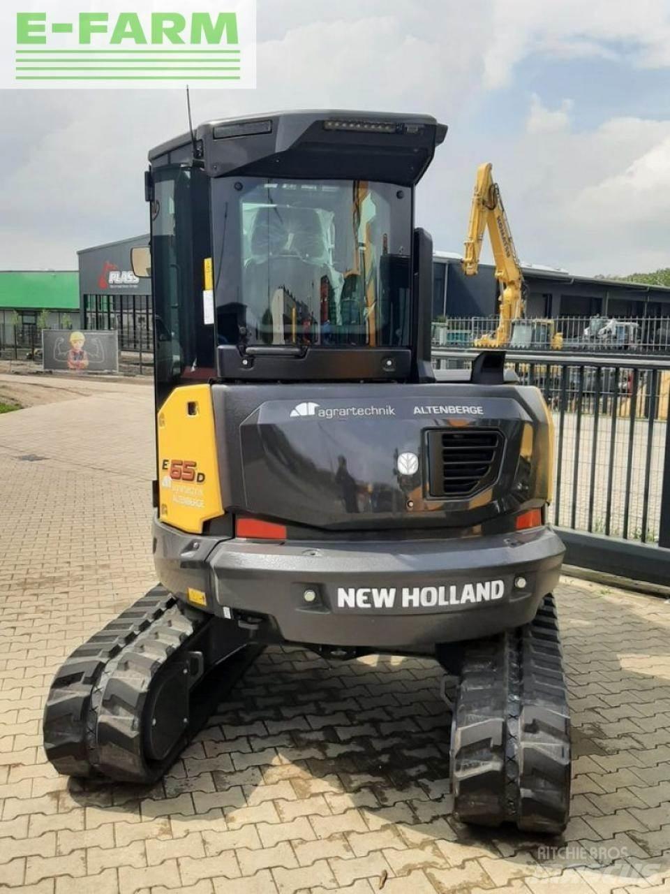 New Holland e65d Ratiniai ekskavatoriai