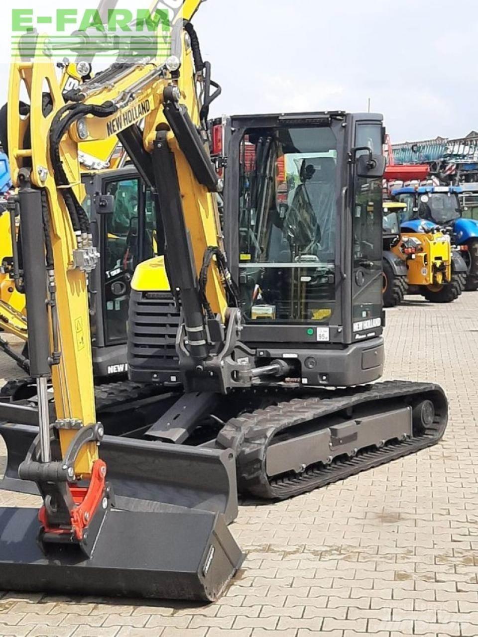 New Holland e65d Ratiniai ekskavatoriai