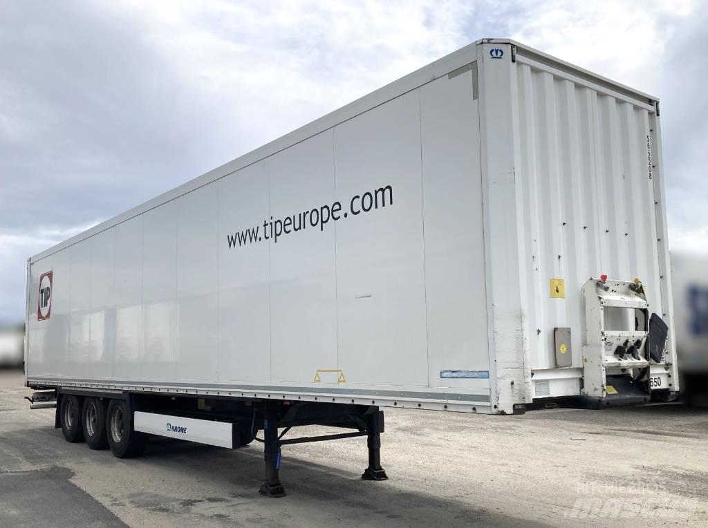 Krone Boxtrailer Dengtos puspriekabės
