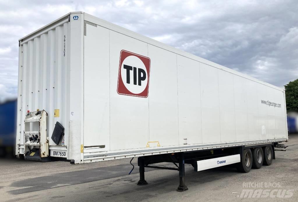 Krone Boxtrailer Dengtos puspriekabės