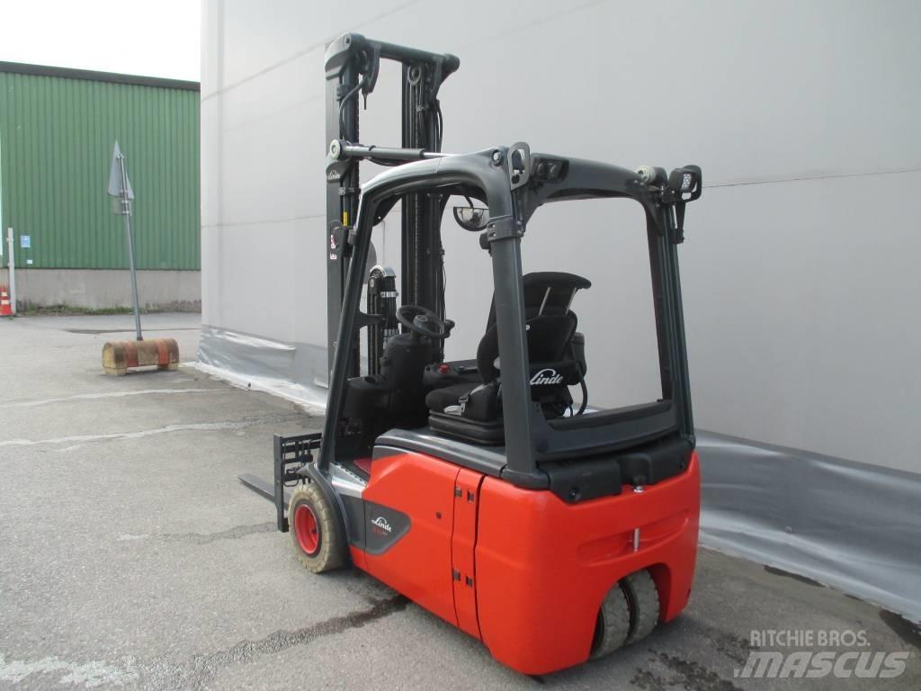 Linde E 18 Elektriniai šakiniai krautuvai