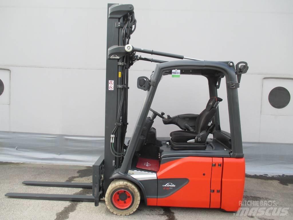 Linde E 18 Elektriniai šakiniai krautuvai