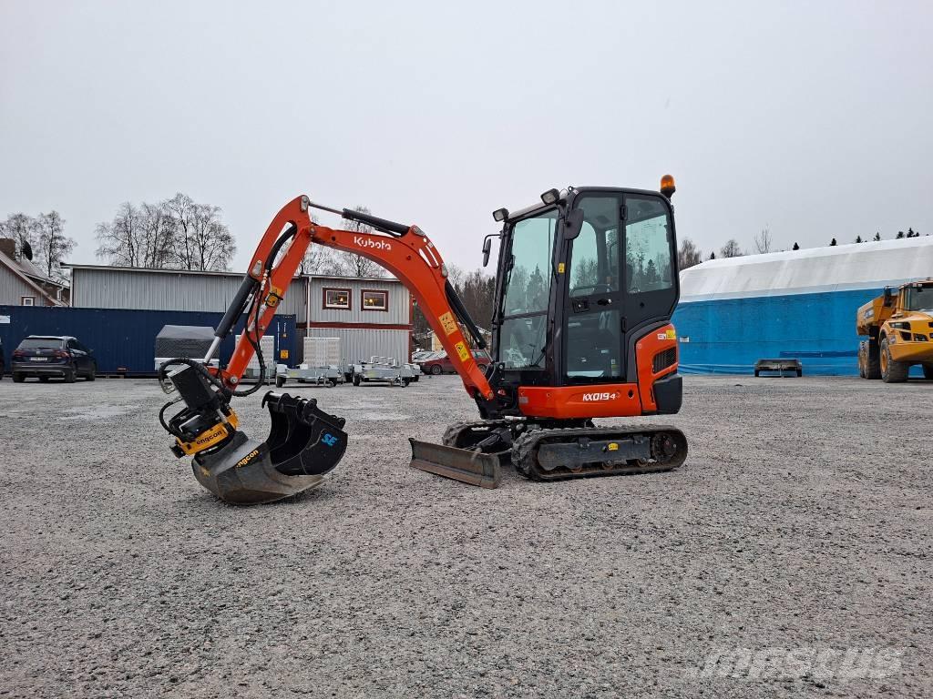 Kubota KX019-4 Mini ekskavatoriai < 7 t