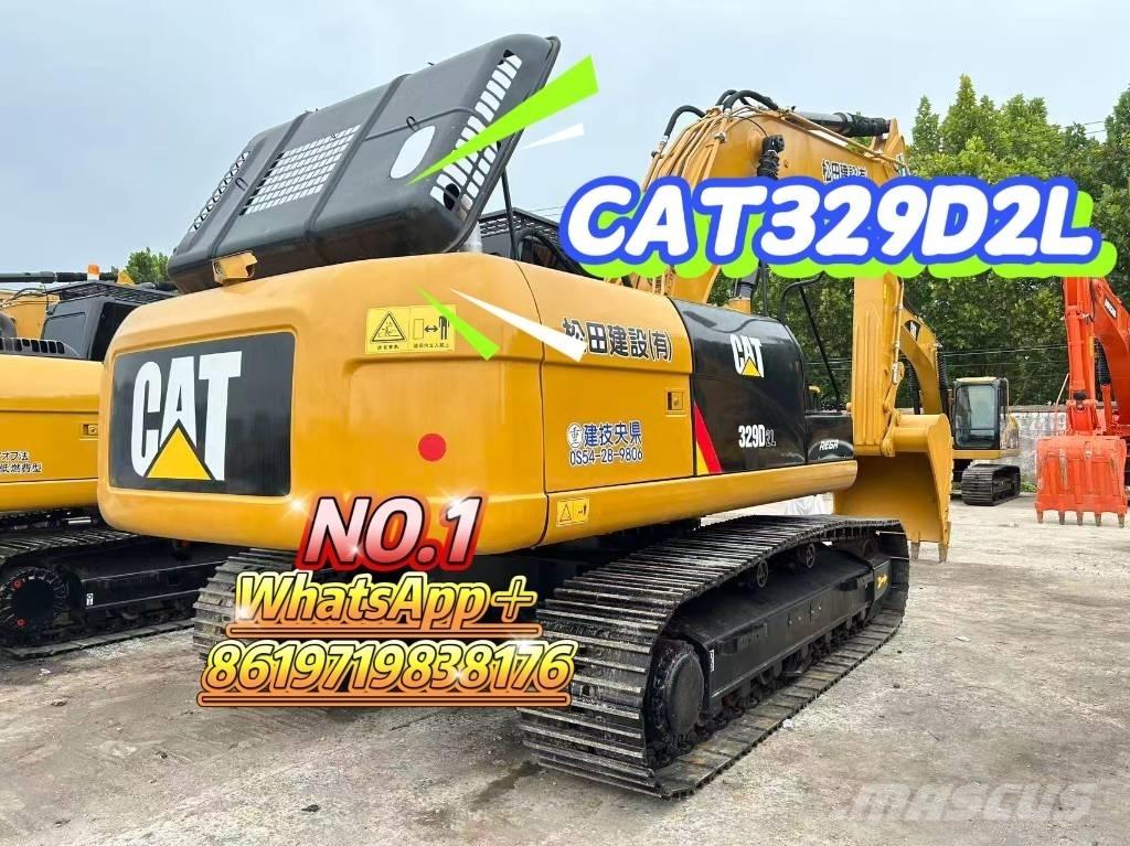 CAT 329 D2L Vikšriniai ekskavatoriai