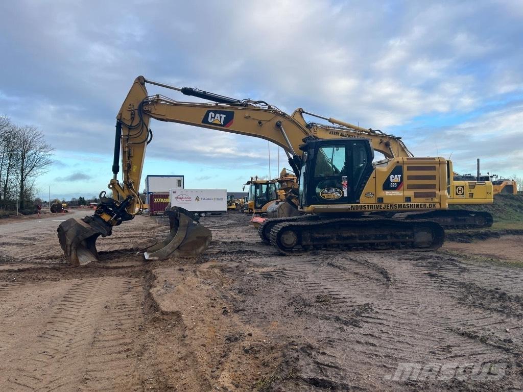 CAT 323 Nextgen Vikšriniai ekskavatoriai