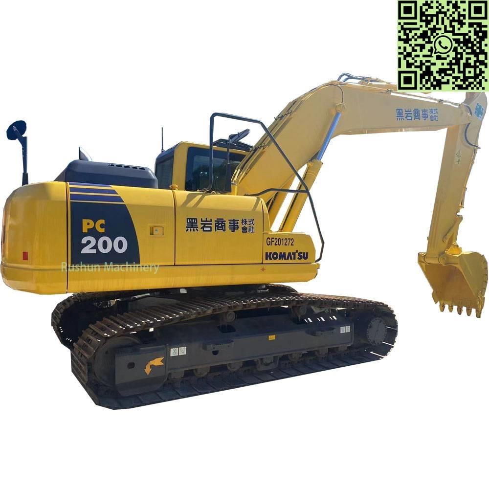 Komatsu PC 200 Vikšriniai ekskavatoriai
