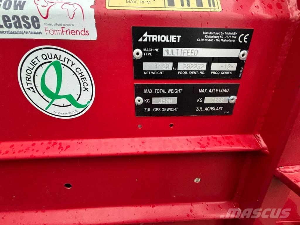 Trioliet MULTIFEED Gyvulių šėrimo įranga
