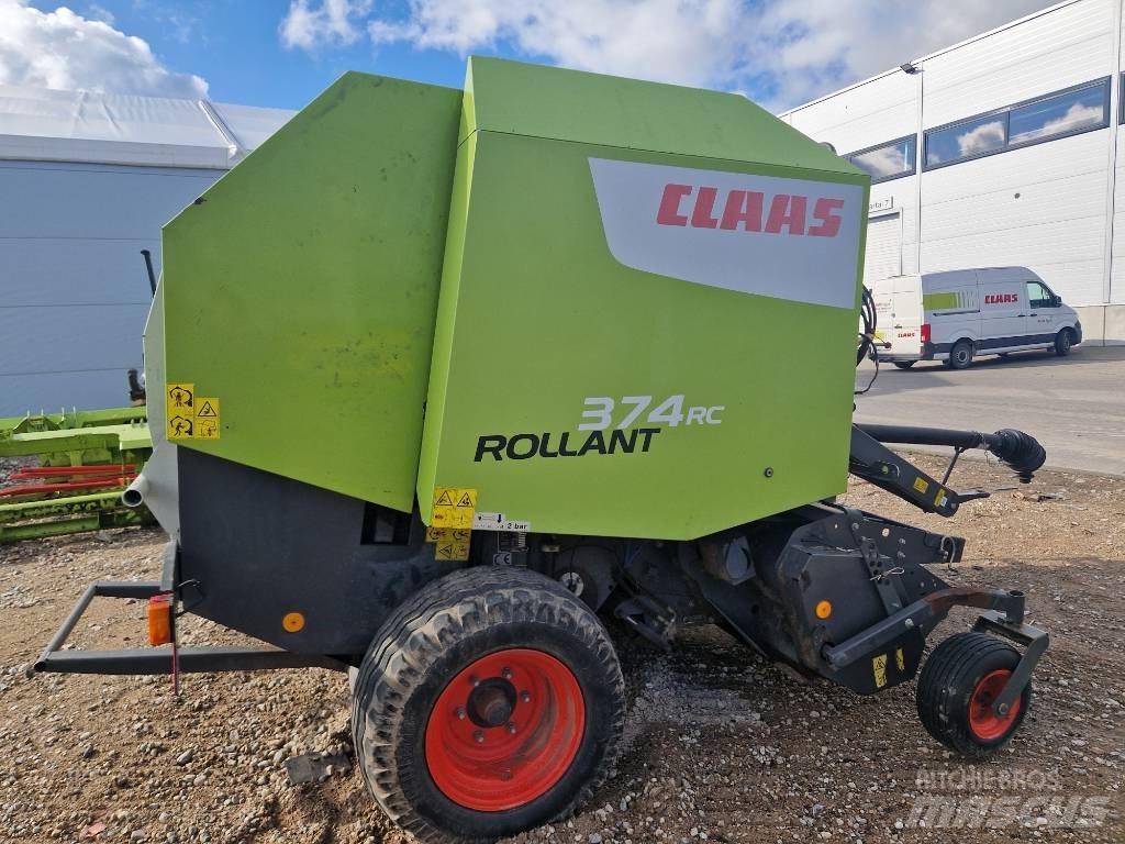 CLAAS Rollant 374 RC Ritinių presai