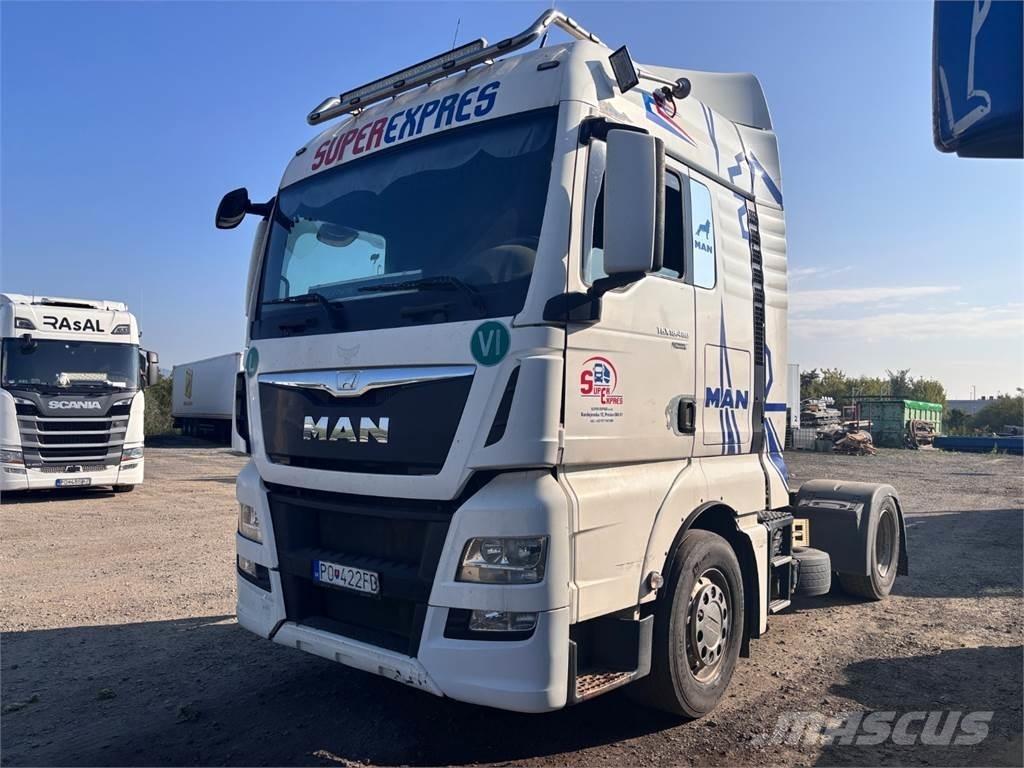 MAN TGX 18.480 Naudoti vilkikai
