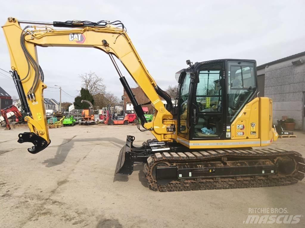 CAT 309 CR Vidutinės galios ekskavatoriai 7-12 t