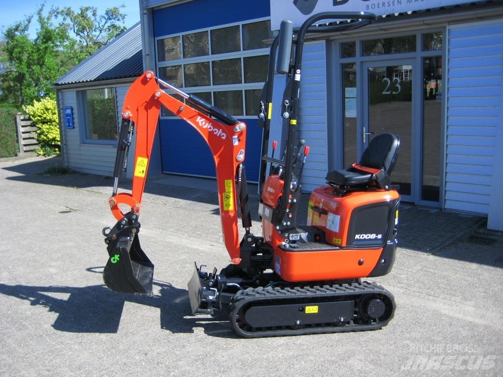 Kubota K008-5 Mini ekskavatoriai < 7 t